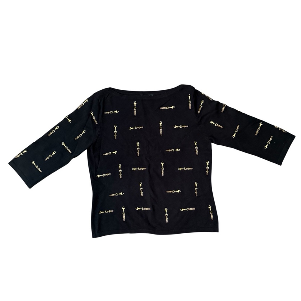 Erin Matthew’s strap embrodried thick blouse size Large